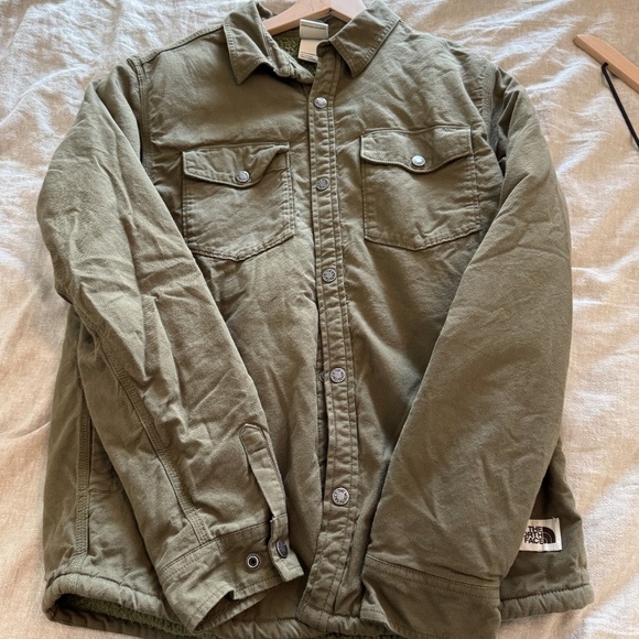 Men's North Face Fleece Lined Jacket (Medium) - Picture 1 of 3